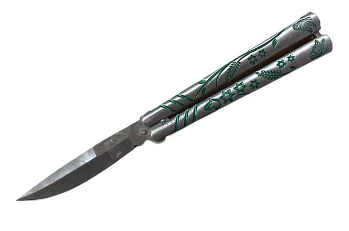 Butterfly Knife, Fairy - Metal (23cm)