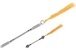 Keychain, Staff - Steel