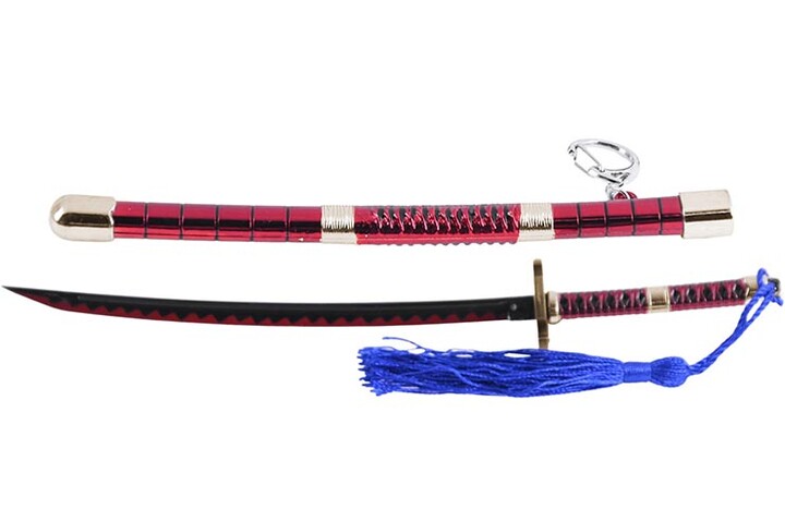 Mini Shiny Katana Zoro Sandai Kiketsu e abridor de cartas - One Piece