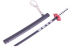 Katana Hexagon Keychain & Letter Opener, Demon Slayer