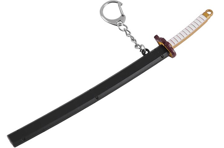 Porta-chaves e abridor de cartas Demon Slayer Flame Katana