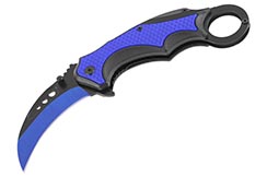 Karambit, azul eléctrico