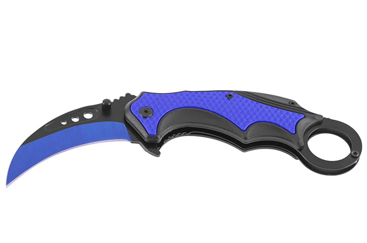 Karambit, azul eléctrico