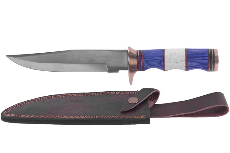 Large Hunting Dagger, Tricolor (32cm)