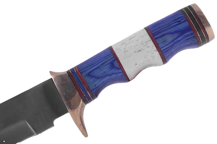 Adaga de Caça Grande, Tricolor (32cm)