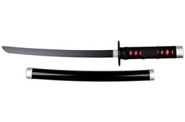 Tanto ornamental, negro y rojo