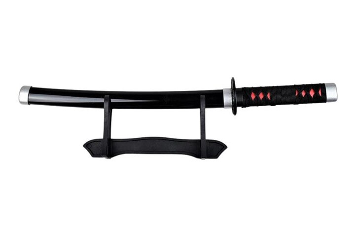 Tanto ornamental, negro y rojo