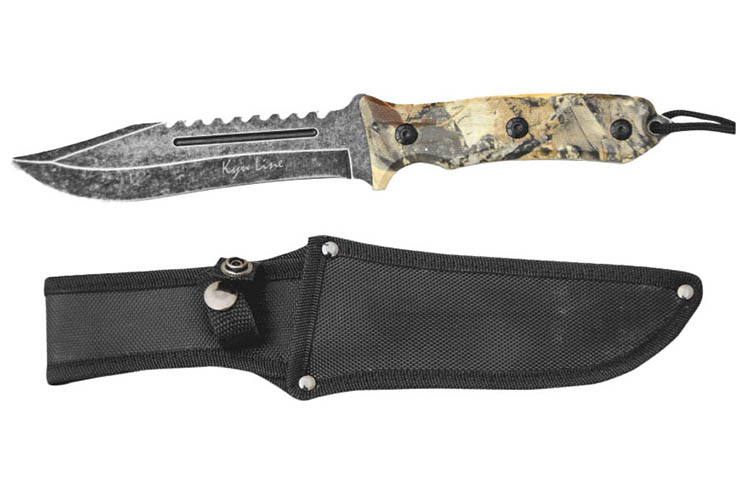 Couteau Tactique - GM CAMO, Style Poignard