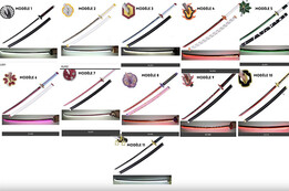 Katana Luminosa, para Demonstração ou Decoração