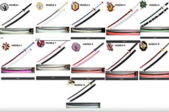 Katana luminosa, para demostración o decoración