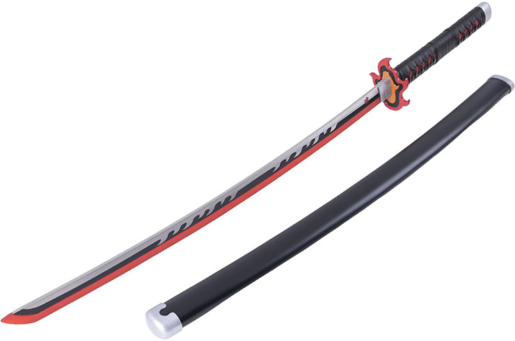 Katana Luminosa, para Demonstração ou Decoração