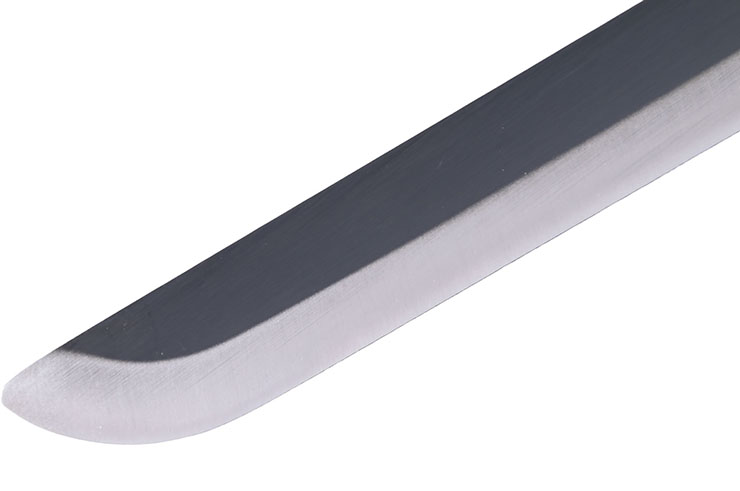 Dark Wood Shirasaya katana - Straight & without guard