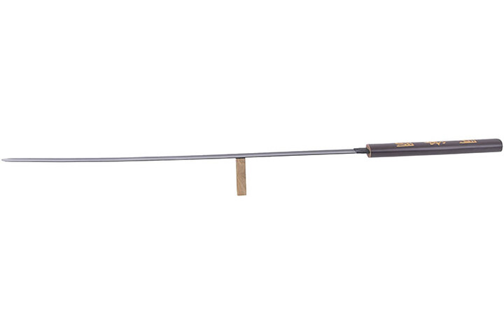 Katana Shirasaya de Madeira Escura - Reta e Sem Guarda