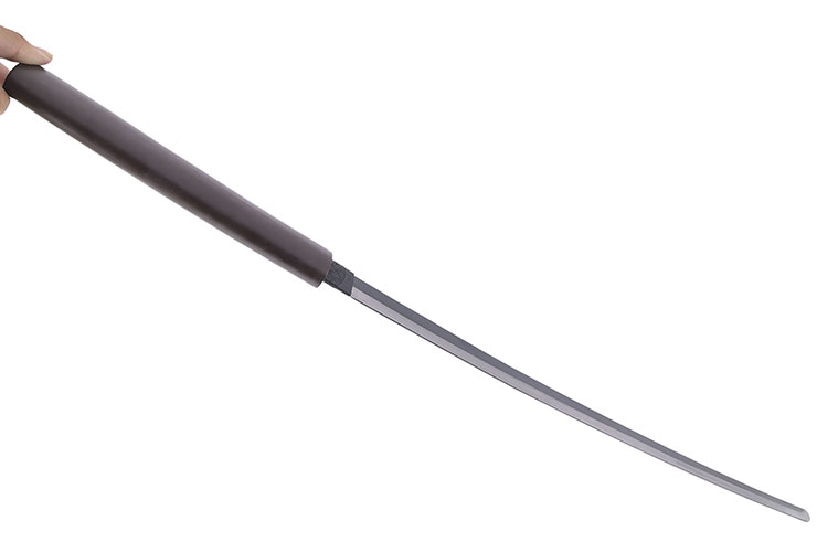 Dark Wood Shirasaya katana - Straight & without guard