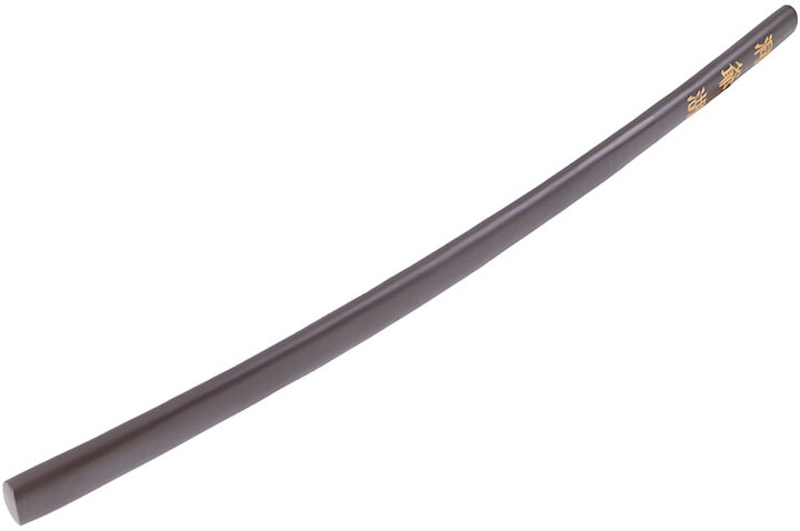 Katana Shirasaya de Madeira Escura - Reta e Sem Guarda