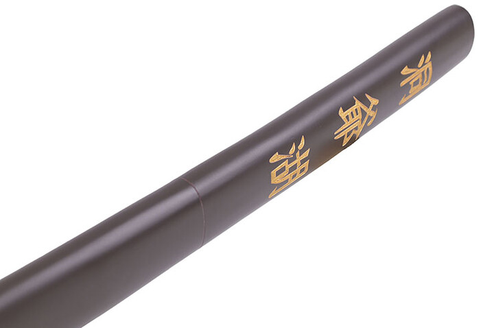 Katana Shirasaya de Madeira Escura - Reta e Sem Guarda