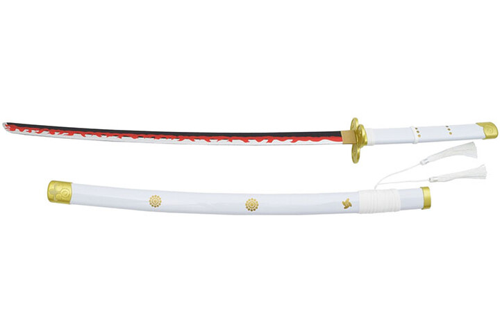 Katana com Lâmina de Madeira, Enma Preto - Zoro, One Piece