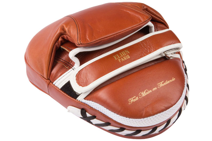 Manoplas de boxeo, Curvas, Cuero - Vintage, Elion Paris