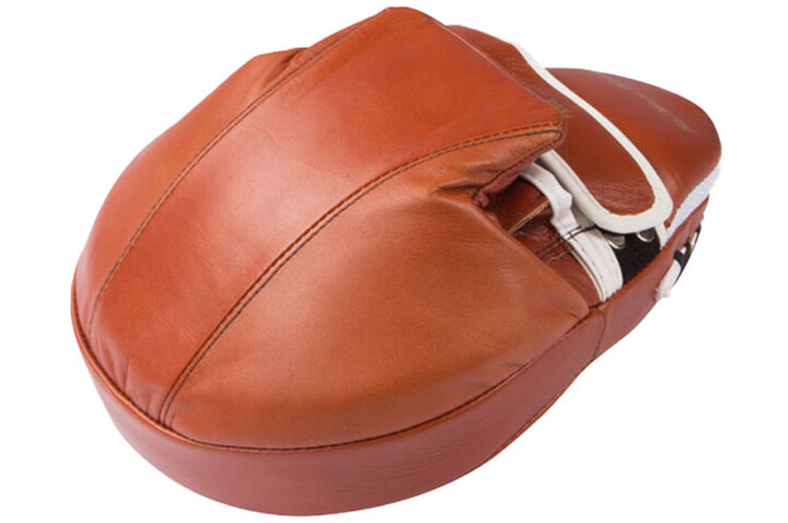 Focus mitts, Curved, Leather - Vintage, Elion Paris