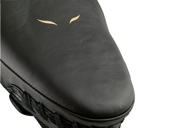 Focus mitts, Curved, Leather - Vintage, Elion Paris