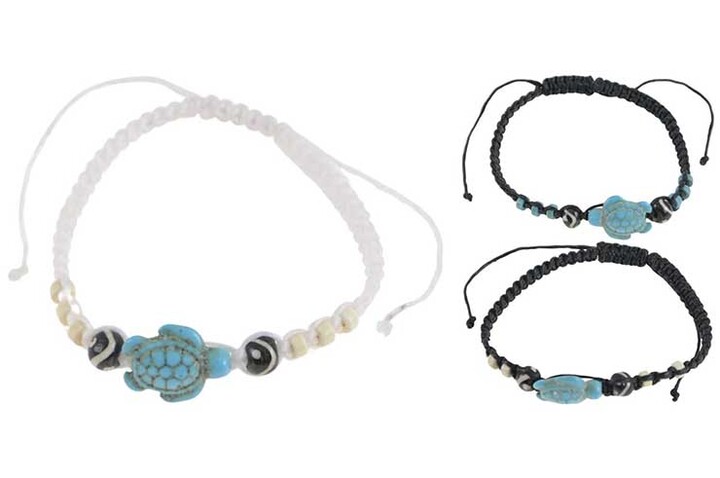 Bracelet Thaïlandais - Tortue bleue