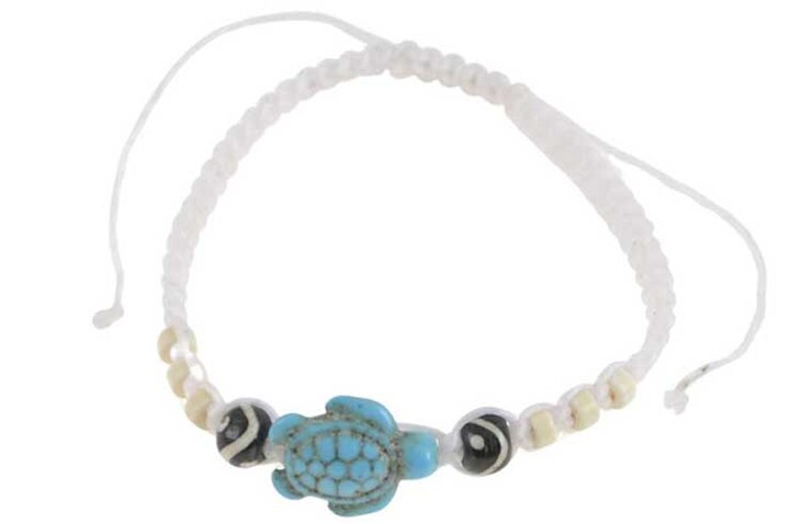 Bracelet Thaïlandais - Tortue bleue