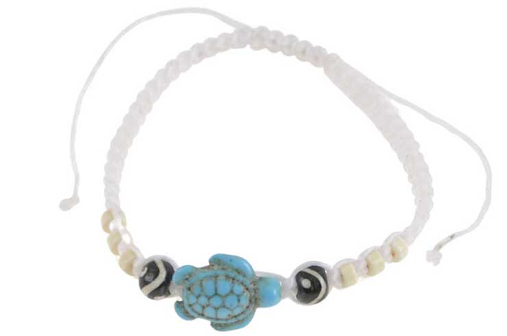 Pulsera tailandesa - Tortuga azul