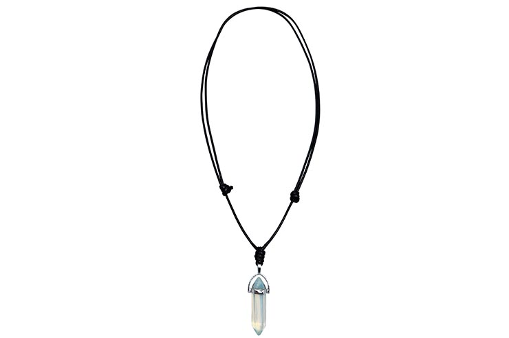 Gemstone Style Obelisk Necklace