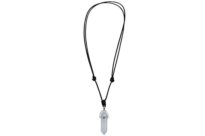 Collar de obelisco estilo piedras preciosas