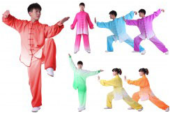 Tai Chi Uniform, Gradient Tones, Bicolor Classical