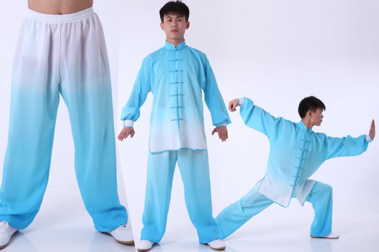 Traje Tai Chi, Gradiente Bicolor