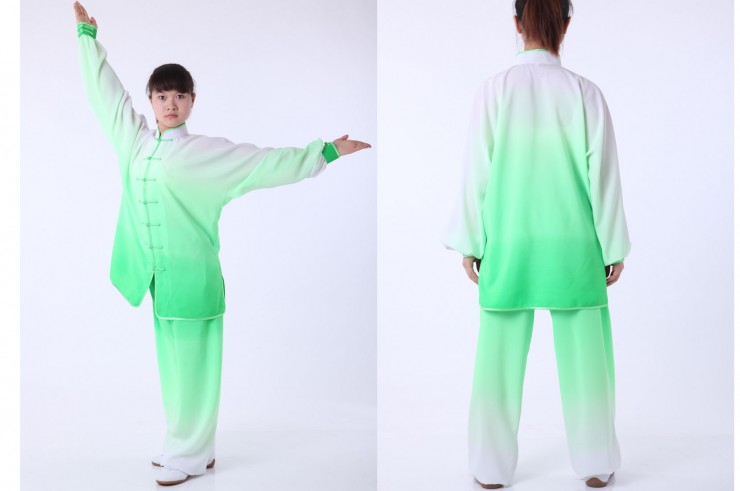 Tai Chi Uniform, Gradient Tones, Bicolor Classical