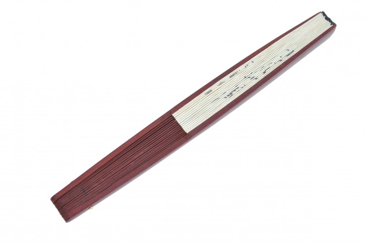 Ventilador, Tradicional - Montanhas, Bambu
