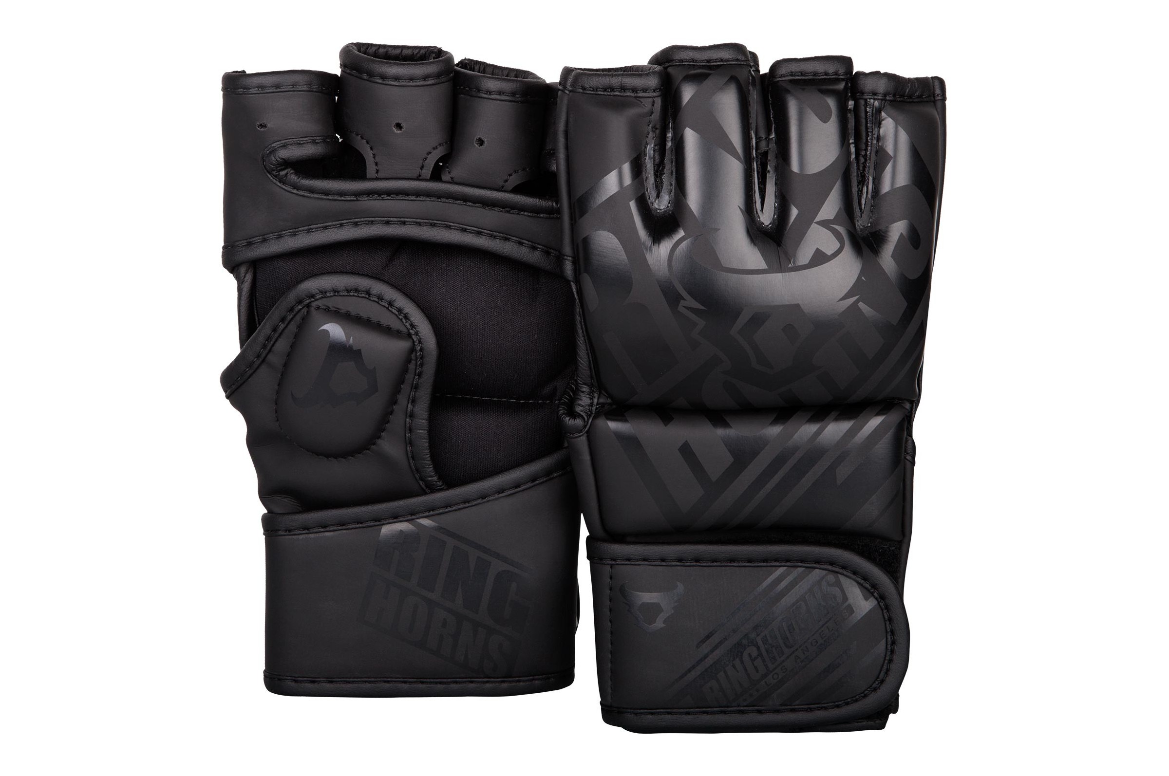 MMA LEATHER GLOVES plus a FREE MOUTH GUARD 