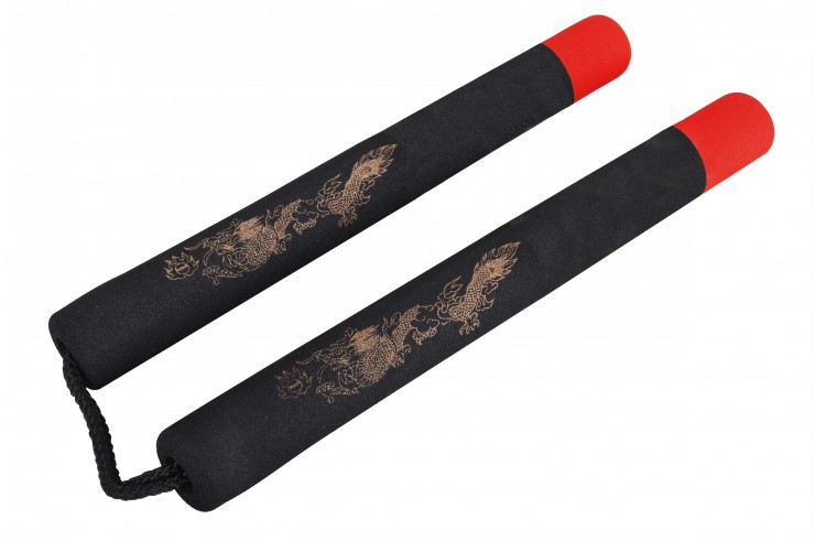 Nunchaku, Foam & Rope - ARE126C, Dojo Master