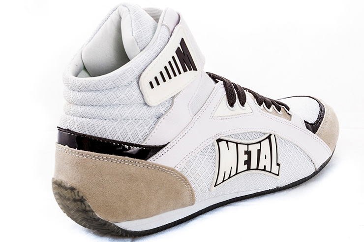 Sapatos de Boxe, Tamanhos 41 & 46 - CH100, Metal Boxe