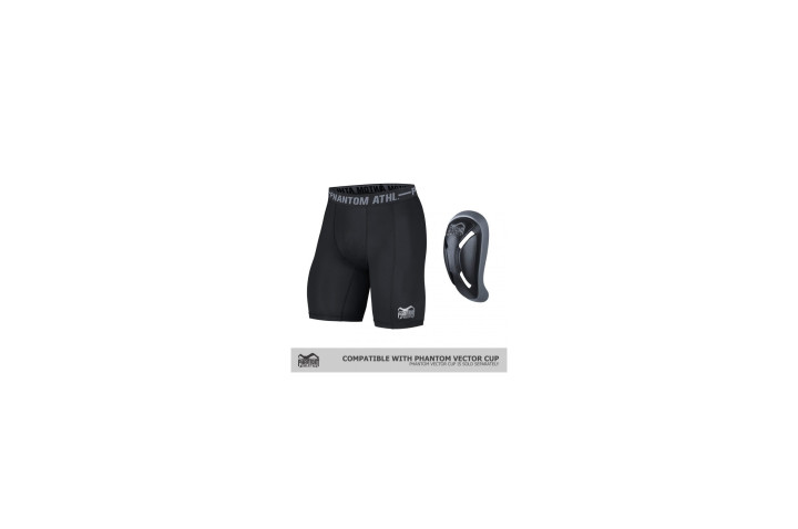 Shorts de Compression, Option Coquille Homme - Vector, Phantom Athletics