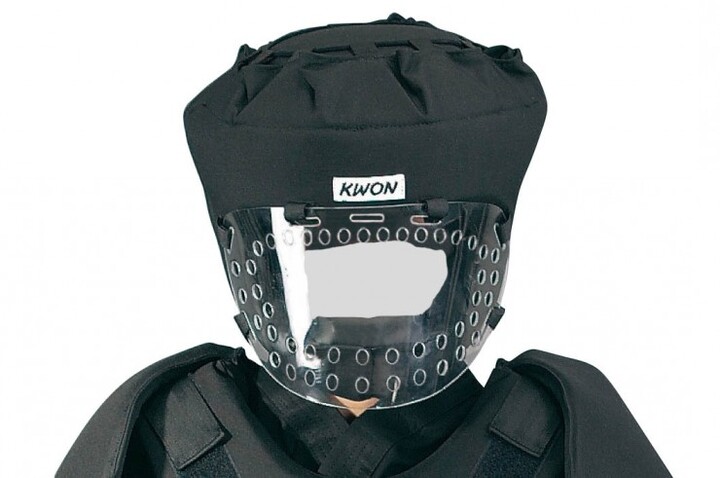 Casque pour Armure d'Autodéfense, Black Man - K-Tac