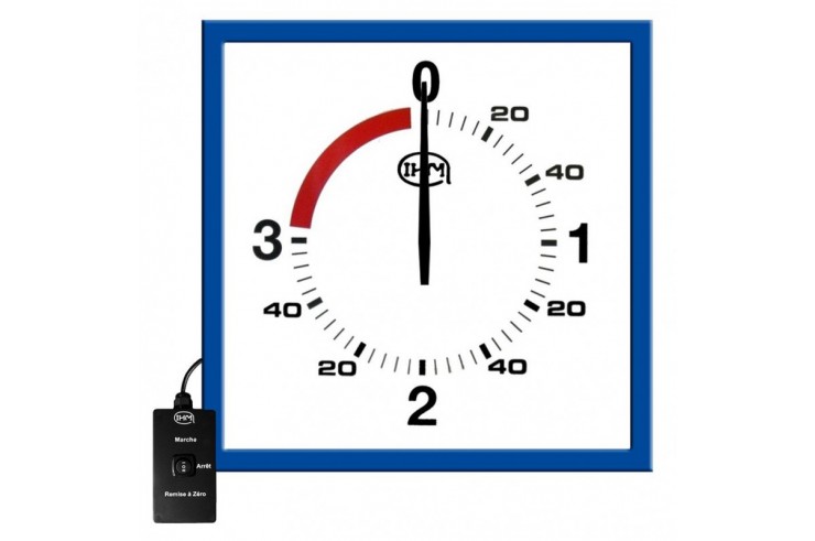 Wall boxing timer - With wired control, IHM