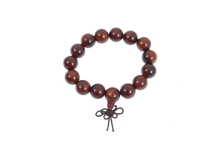 Bracelet Bouddhiste, Style Tibétain - Bois 14 mm