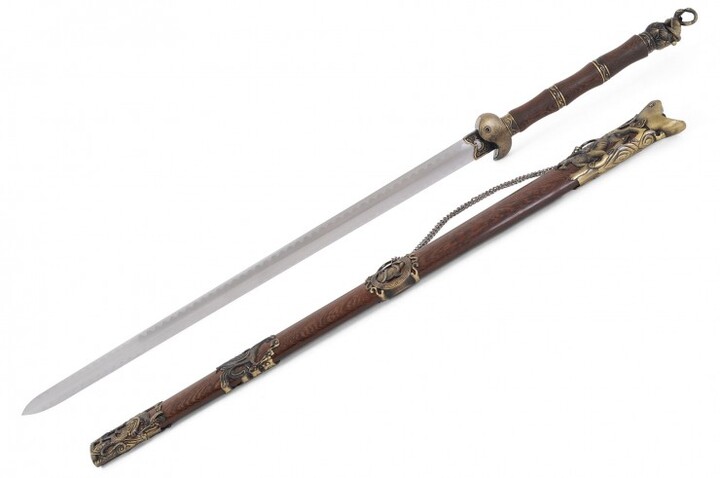 Espada Tradicional Xuanwu, Yin Yang - Espessa e Rígida