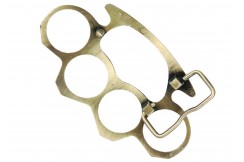 Brass knuckles - Belt buckle