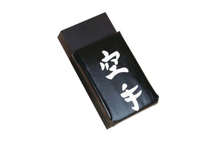 Traditional wall-mounted Makiwara - Black with design