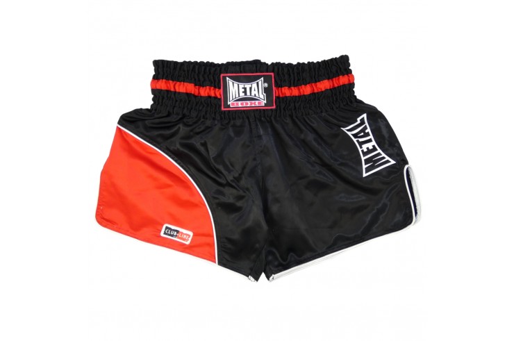 Short kick boxing, Club Line - MBTEX201, Métal Boxe