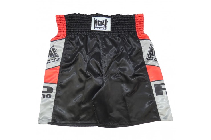 Pantalones cortos boxeo inglés, PRO - MBTEX203, Metal Boxe