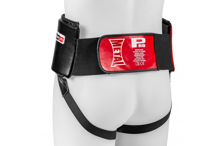 Guardia de la ingle pro, Hombre, Club Line - MBPRO400N, Metal Boxe