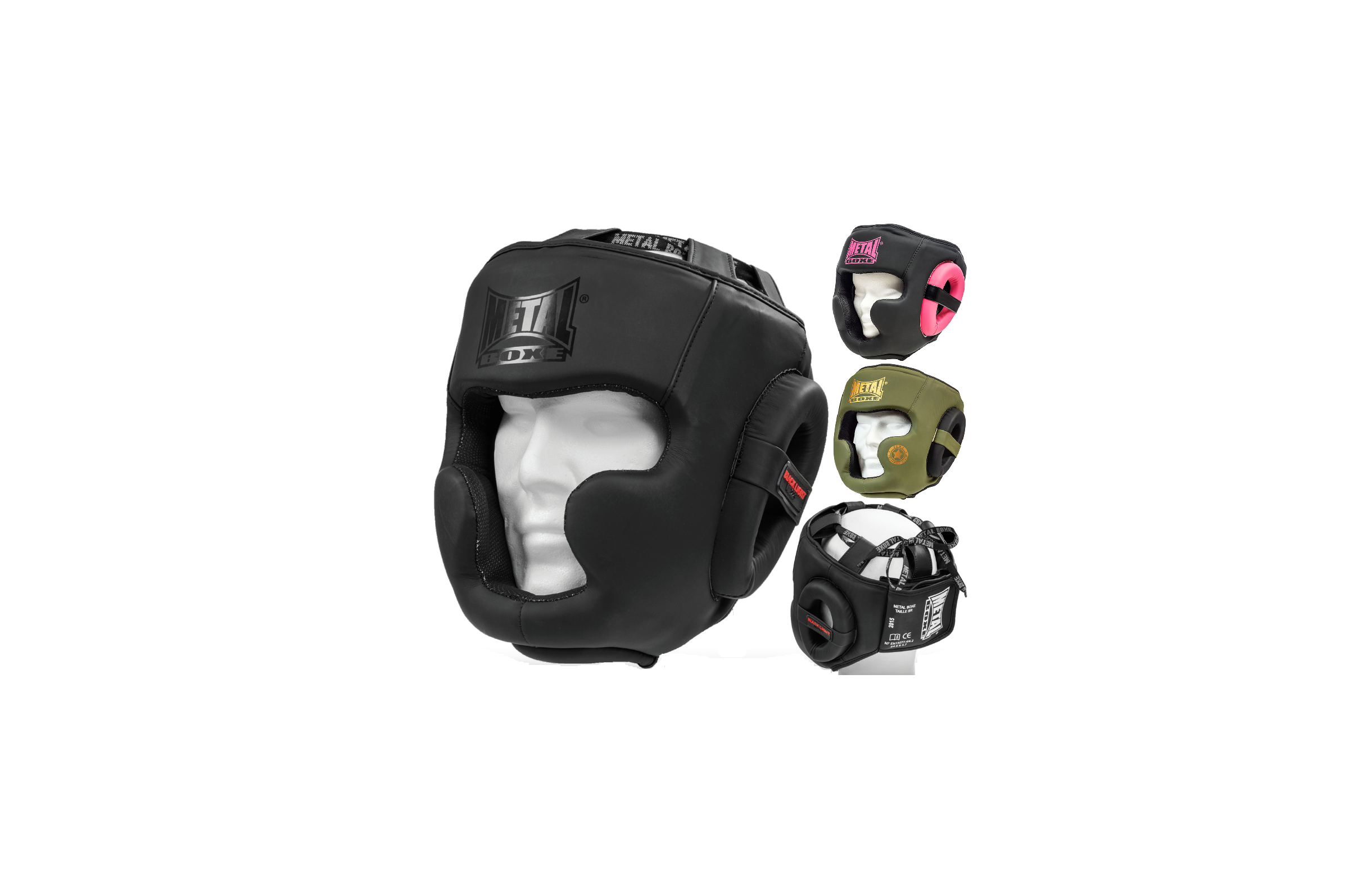 Casque Métal Boxe Multiboxe Adulte 