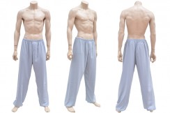 Pantalon Kung-fu, Tai Chi, Classique - Gris 170cm