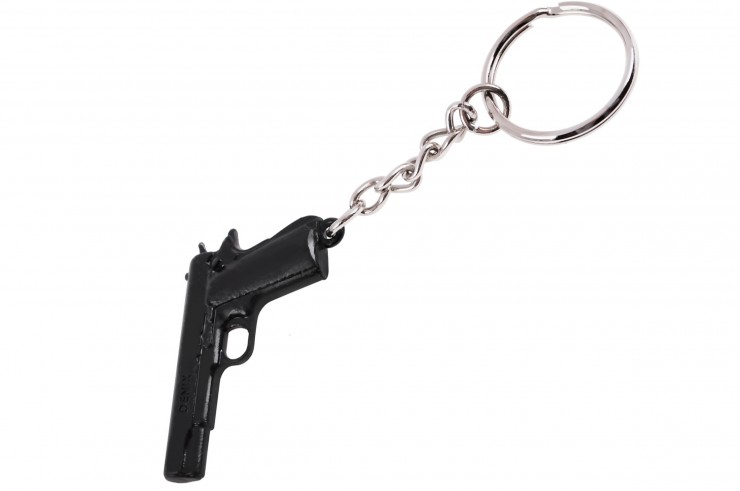 Pistolet l'inventaire anti-stress M1911, mini porte-clés modèle