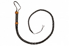 Fouet en cuir, 150 cm